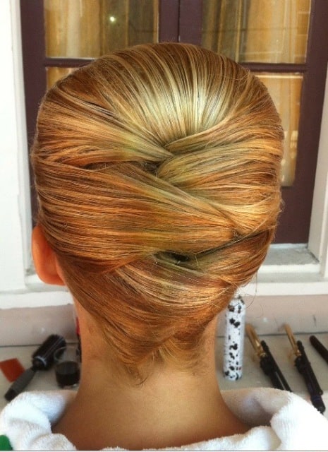 formal up-do hairstyle at south philly hair salon 